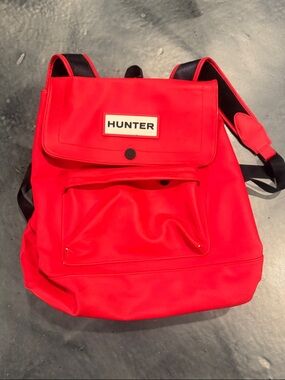 HUNTER x Target Designer Large Backpack Red Limited Edition
